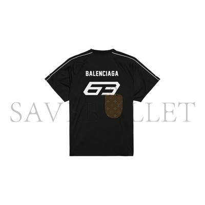BALENCIAGA AUTOMOBIL LAMBORGHINI OVERSIZED SOCCER T-SHIRT 844234TSVU31000